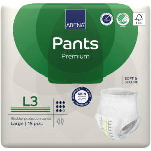 Navlékací plenkové kalhotky<br>Abena Pants PREMIUM L3