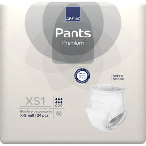 Navlékací plenkové kalhotky<br>Abena Pants PREMIUM XS1