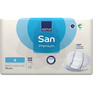 Vložné pleny<br>Abena San Premium 6