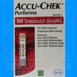 Testovací proužky Accu-Chek Performa