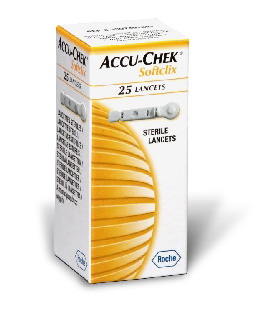 LANCETY ACCU-CHEK SOFTCLIX