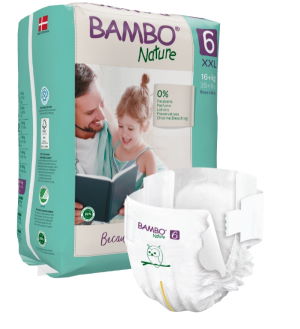 Dětské univerzální plenkové kalhotky<br>Bambo Nature 6