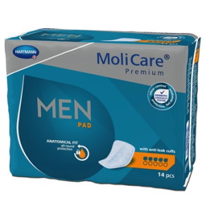 Inkontinenční pomůcky pro muže<br>MoliCare Men 5 kapek