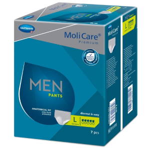 Pánské absorpční spodní prádlo<br>MoliCare Men Pants 5 kapek L