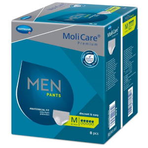 Pánské absorpční spodní prádlo<br>MoliCare Men Pants 5 kapek M