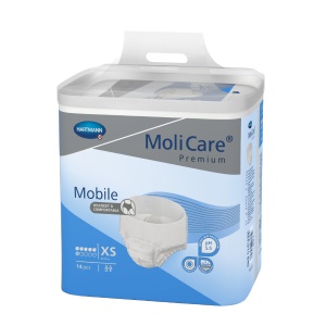 Absorpční natahovací kalhotky<br /> MoliCare Mobile 6 kapek XS
