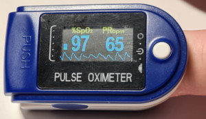 Pulsní oxymetr Contec CMS50D