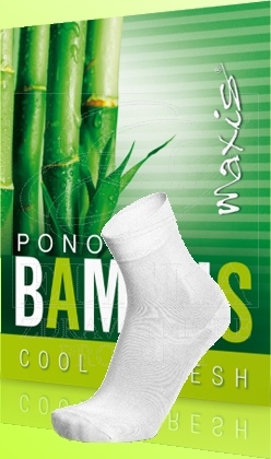 Ponožky Maxis Bambus bílé