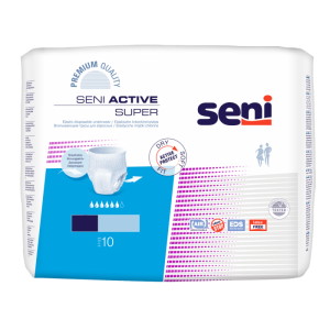 Natahovací elastické absorpční kalhotky<br>Seni Active Super Large