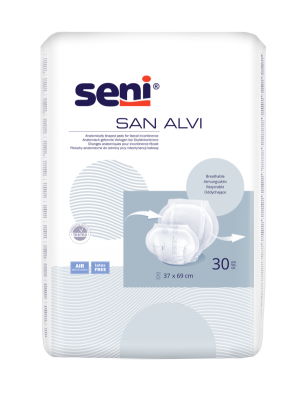 Prodyšné anatomicky tvarované pleny<br>San Seni Alvi