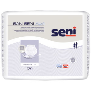 Prodyšné anatomicky tvarované pleny<br>San Seni Alvi