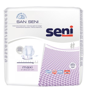 Prodyšné anatomicky tvarované pleny<br>San Seni Maxi