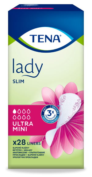 Slipové inkontinenční vložky<br>Tena Lady Slim Ultra Mini