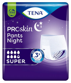 Natahovací absorpční kalhotky<br>TENA Pants Night Super Medium