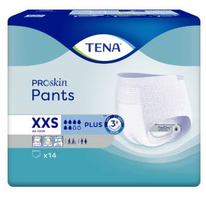 Natahovací inkontinenční kalhotky<br>TENA Pants Plus XX-Small