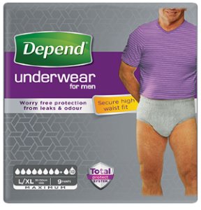 Navlékací kalhotky Depend Men Maximum