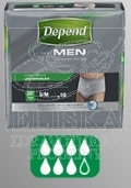 Natahovací kalhotky Depend Super pro muže