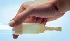 Urinální kondom Conveen<br>s lepícím proužkem<br>průměr 40mm