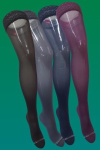 Podpůrné kompresní stehenní punčochy<br>Maxis Relax 140D<br>v limitovaných barevných variantách