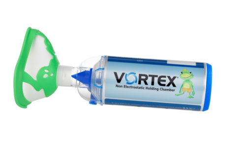 Antistatický inhalační nástavec<br>PARI Vortex s dětskou maskou