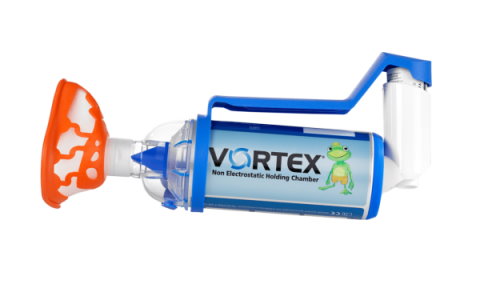 Antistatický inhalační nástavec<br>PARI Vortex s maskou do 2 let