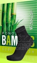 Ponožky Maxis Bambus černé