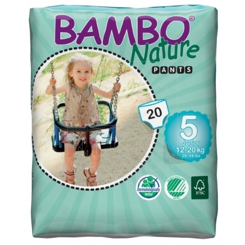 Dětské tréninkové kalhotky<br />Bambo Nature Pants Junior 12-20kg
