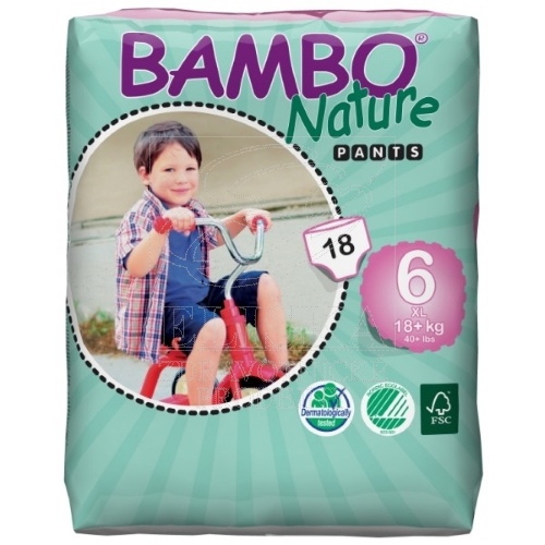 Dětské tréninkové kalhotky<br />Bambo Nature Pants XL 18+ kg