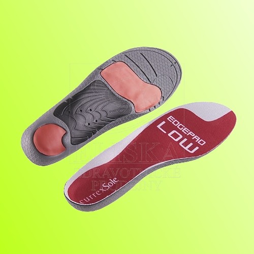 Vložky do pevné obuvi Footdisc EdgePro<br />pro nízkou klenbu