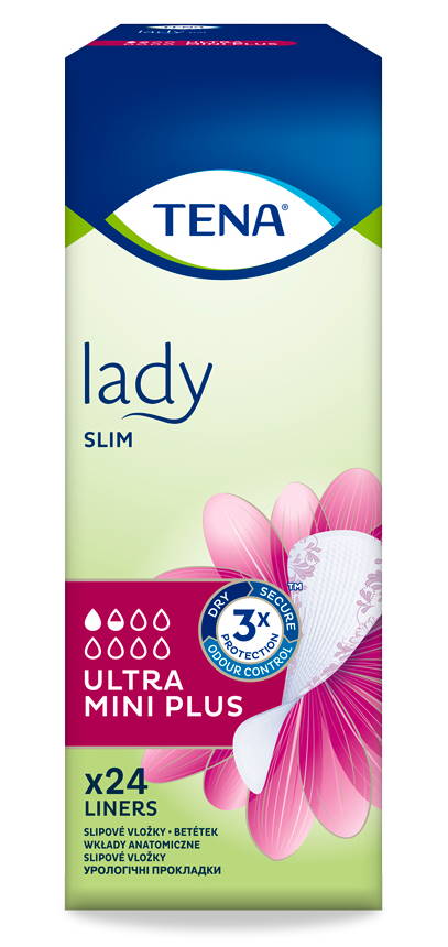 Slipové inkontinenční vložky<br />Tena Lady Slim Ultra Mini Plus
