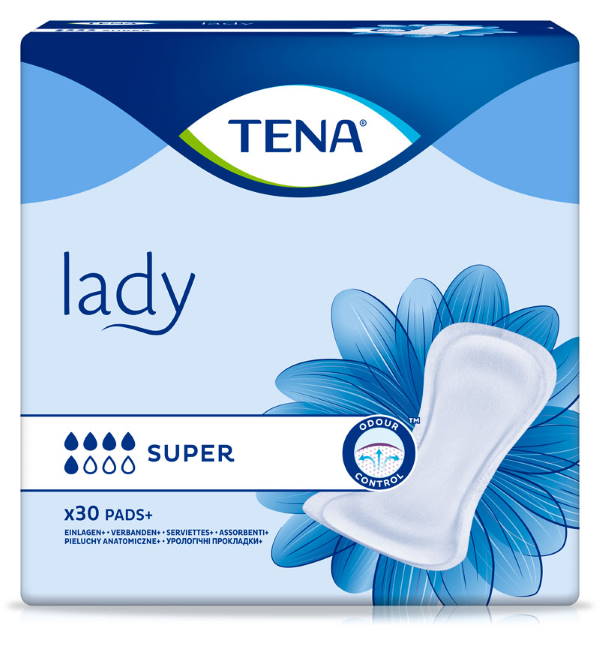Inkontinenční vložky pro ženy<br />TENA Lady Super
