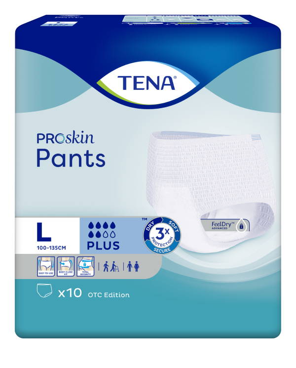 Natahovací inkontinenční kalhotky<br />TENA Pants Plus Large