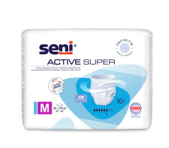 Natahovací elastické absorpční kalhotky<br>Seni Active Super Medium