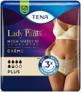 Dámské inkontinenční spodní prádlo<br>TENA Lady Pants Plus Crème Large