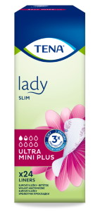 Slipové inkontinenční vložky<br>Tena Lady Slim Ultra Mini Plus