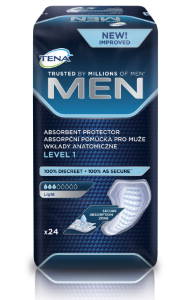 Absorpční pomůcky pro muže<br>TENA Men Level 1