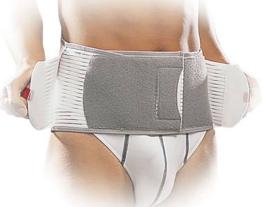Bederní podpůrný zpevněný pás<br>Lombacross Activity 0835 03<br>výška 26cm