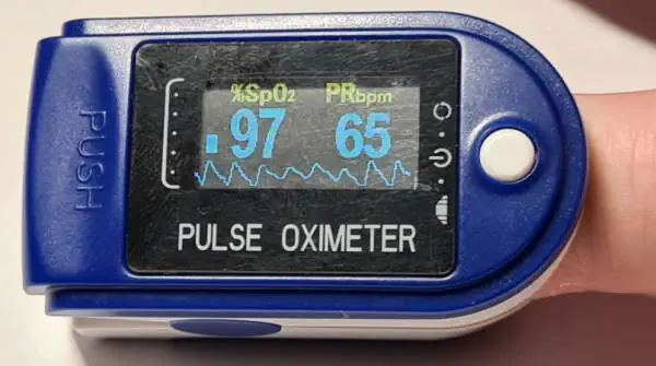 Pulsní oxymetr Contec CMS50D
