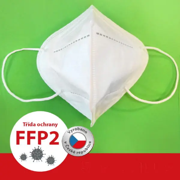 Respirátor GPP 2, třída ochrany FFP2